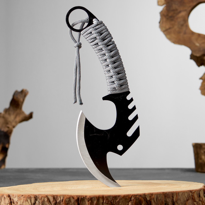 Топорик тактический, 29 см, рукоять в оплетке